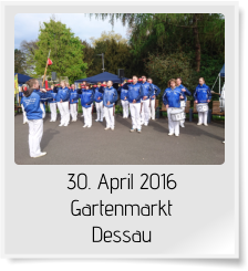 30. April 2016 Gartenmarkt  Dessau