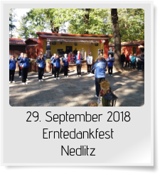 29. September 2018 Erntedankfest Nedlitz