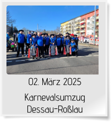 02. März 2025 Karnevalsumzug   Dessau-Roßlau